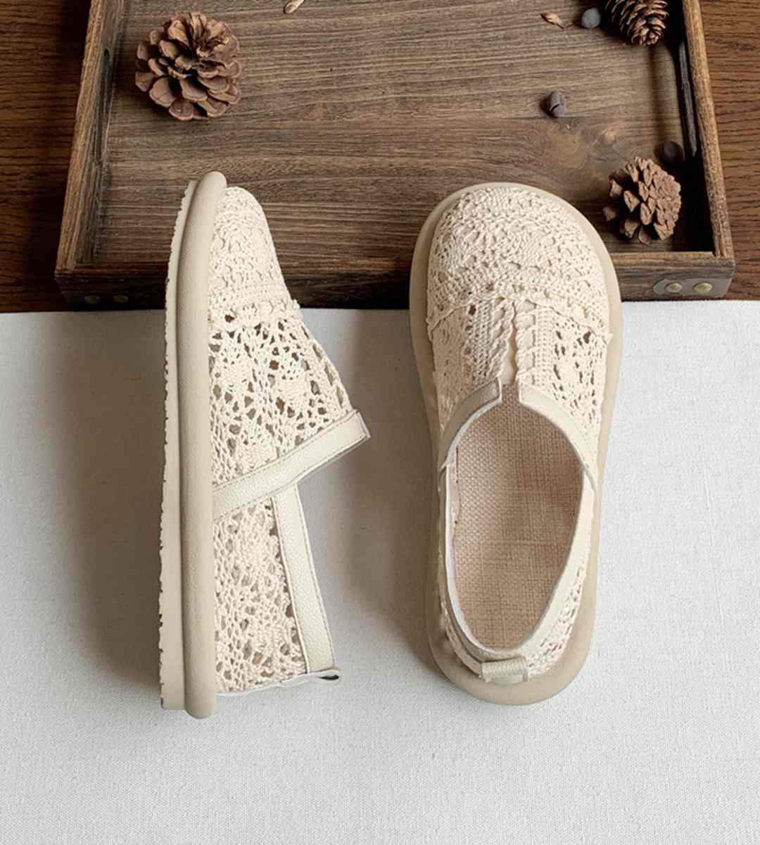 Summer Casual Sneakers Breathable Fabric Trendy Stylish Footwear