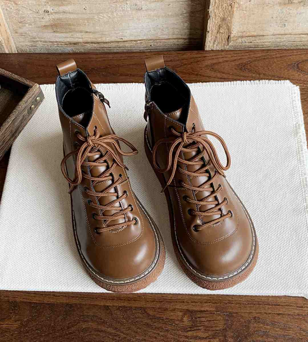 Autumn Casual Sneakers Leather Trendy Sports Footwear