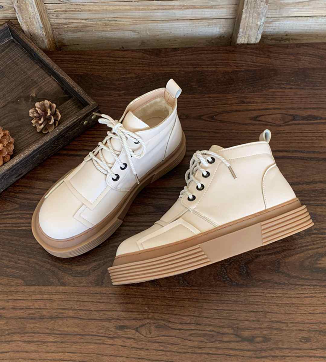 autumn sneakers leather casual sports footwear
