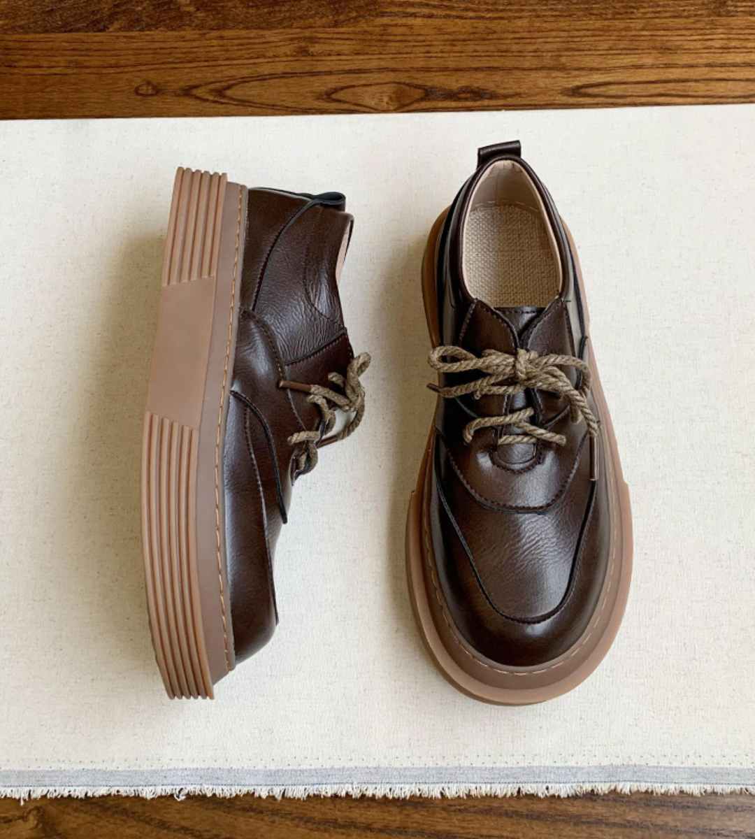 Autumn Sneakers Leather Casual Sports Shoe for Comfortable Outdoor Activities