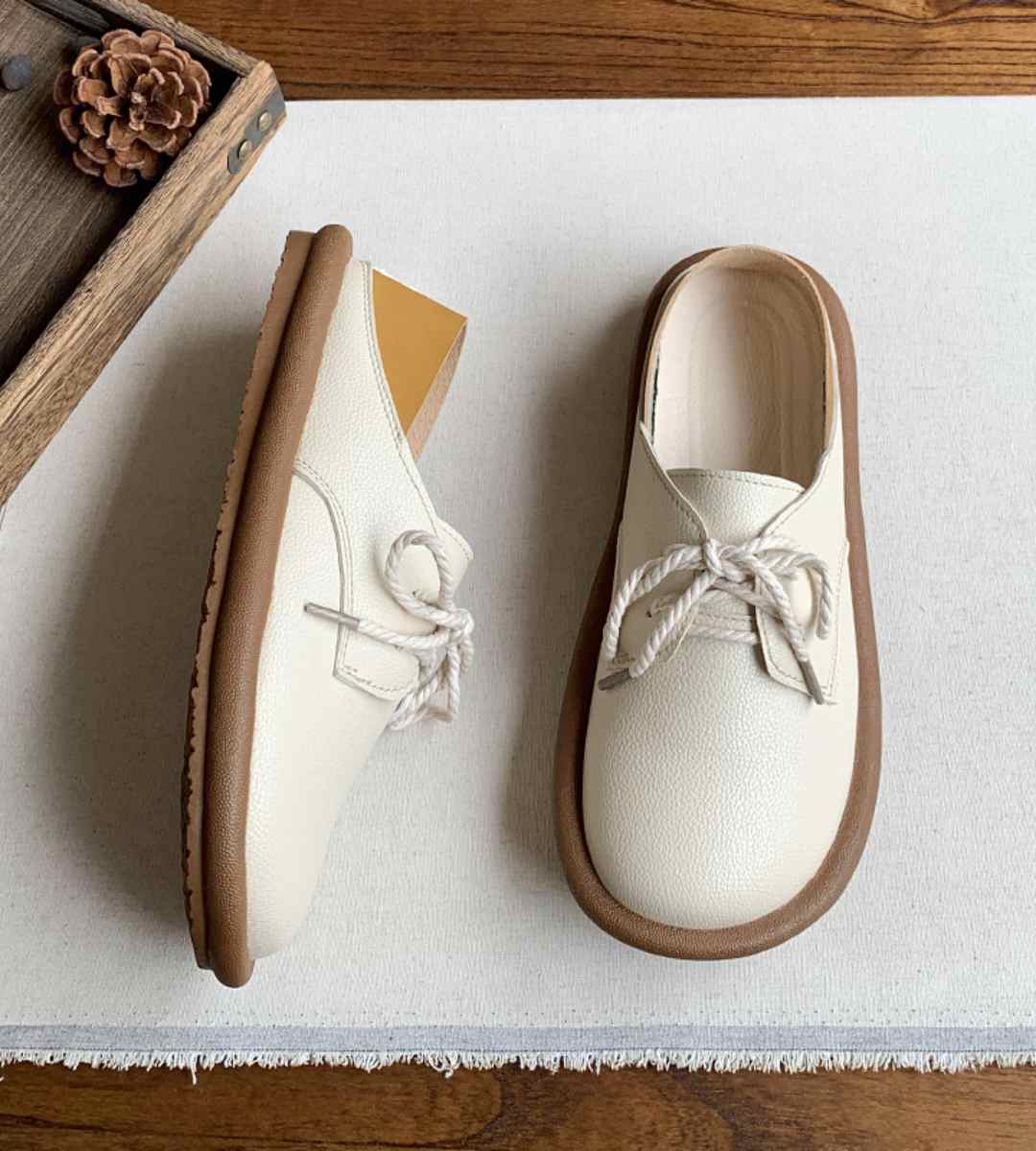 Spring Sneakers Leather Casual Sports Outdoor