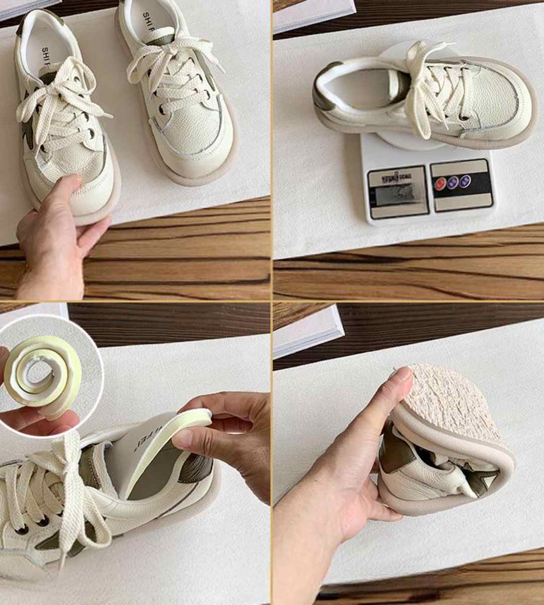 Fall Sneakers Leather Casual Sports Shoes