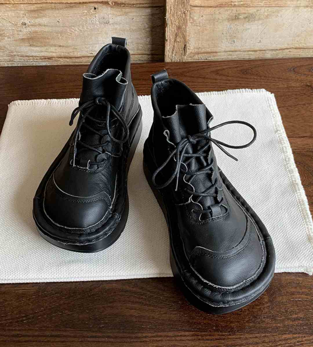 Winter Boots Leather Casual Stylish Footwear