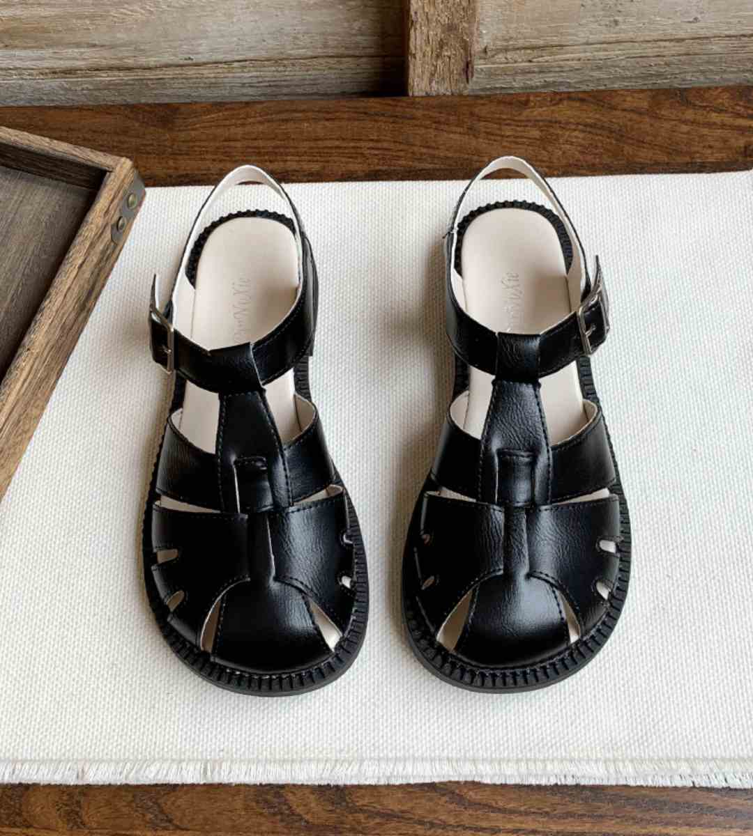 Summer Sandals Leather Casual Fashion Footwear