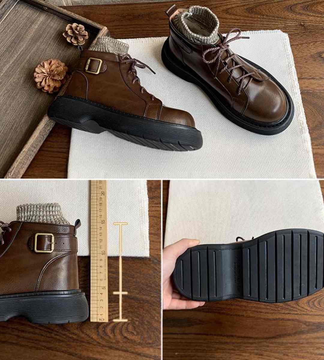 Spring Sneakers Leather Casual Sport Shoes