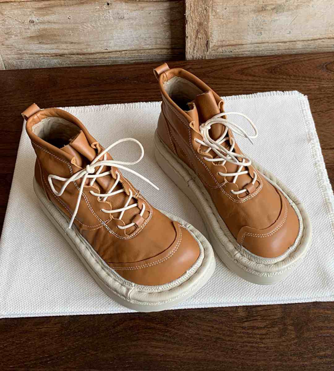 Winter Boots Leather Casual Stylish Footwear