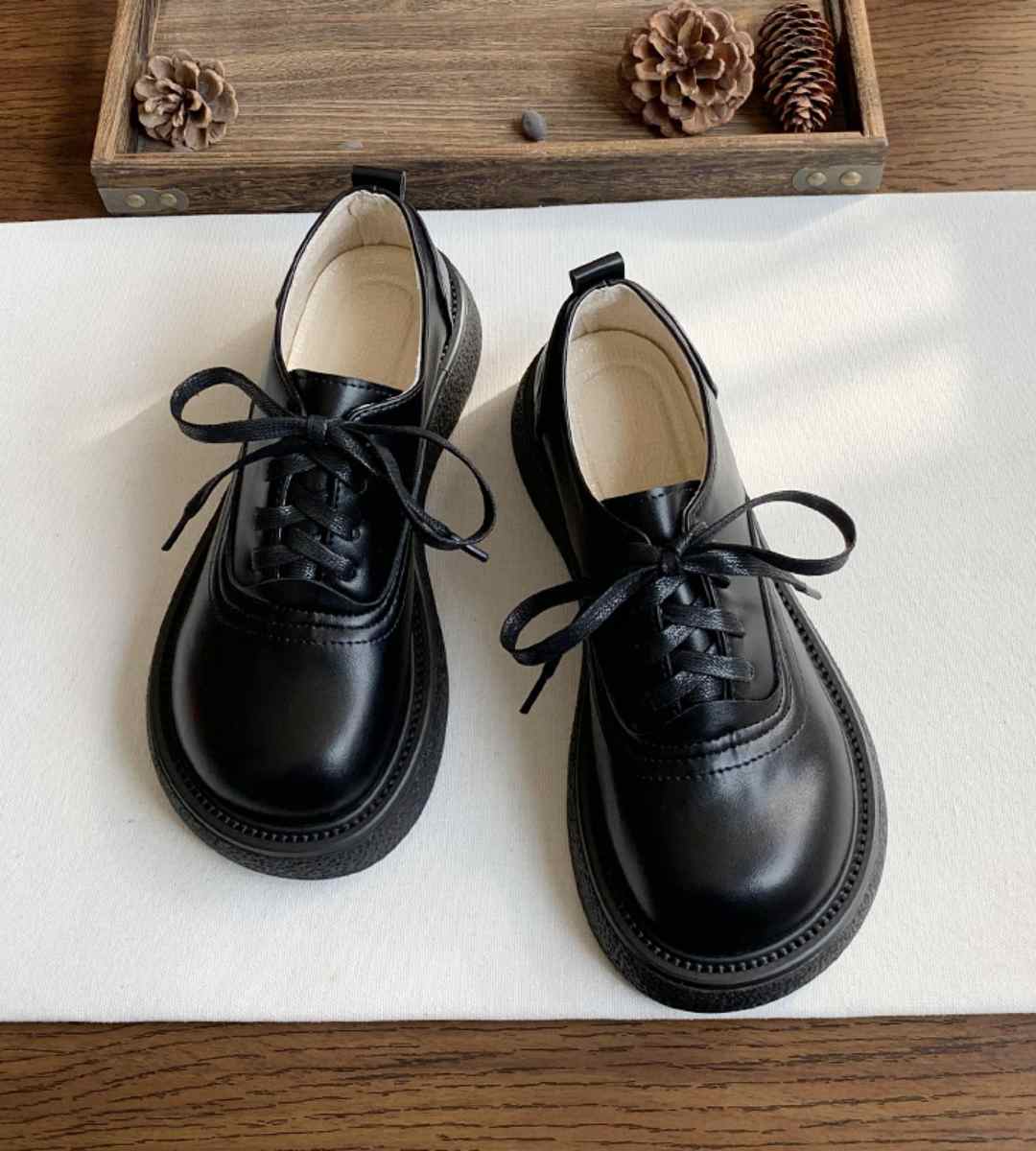 Autumn Casual Sneakers Leather Comfortable Fashionable Shoes