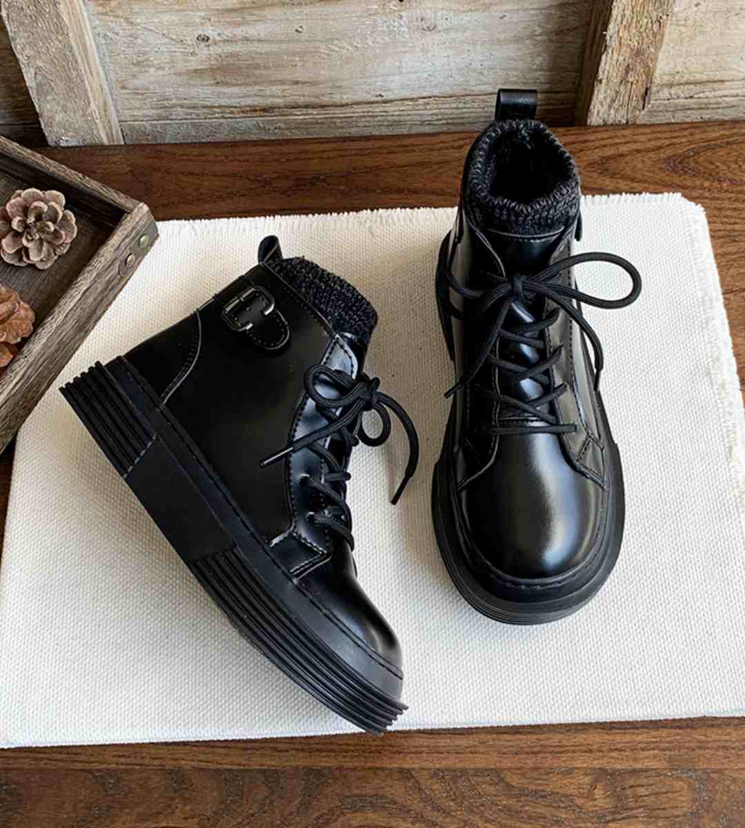 autumn casual shoes leather stylish sneakers for everyday use