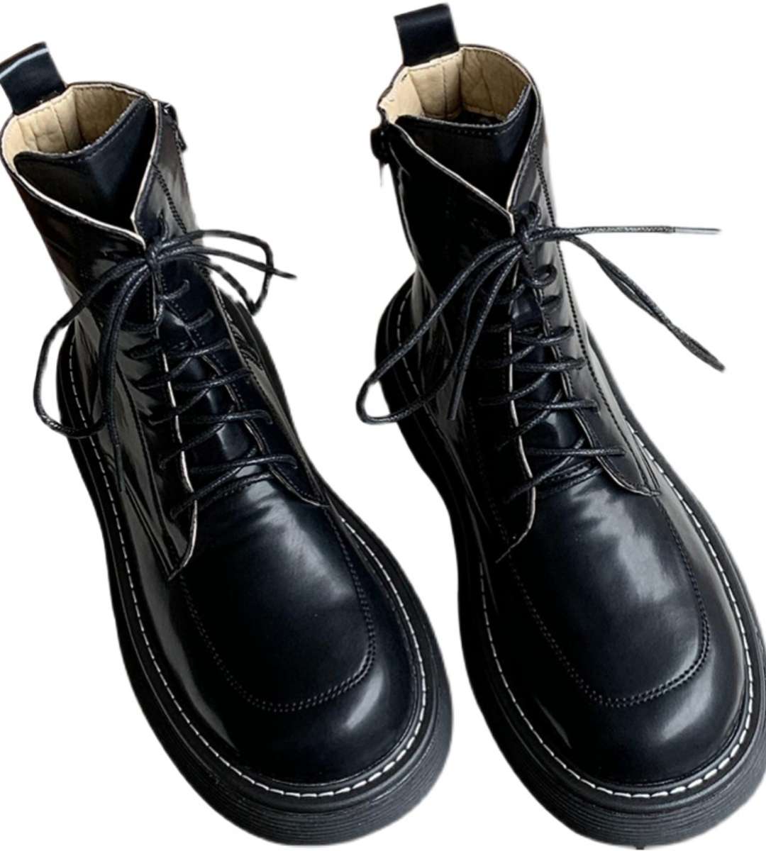 winter boots leather casual fashion footwear