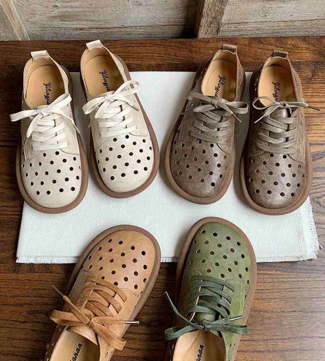 Autumn Sneakers Leather Casual Sports Shoes