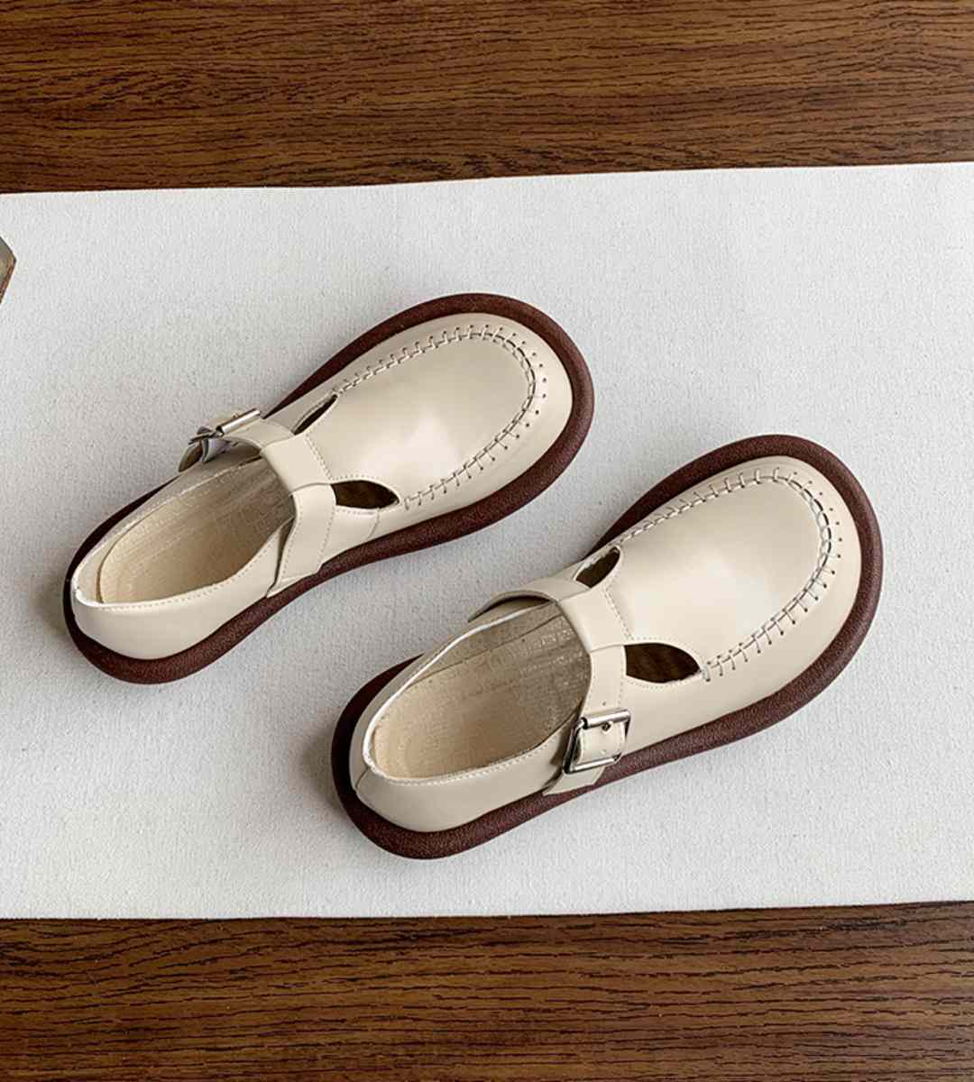 Spring Sneakers Leather Casual Athletic Footwear