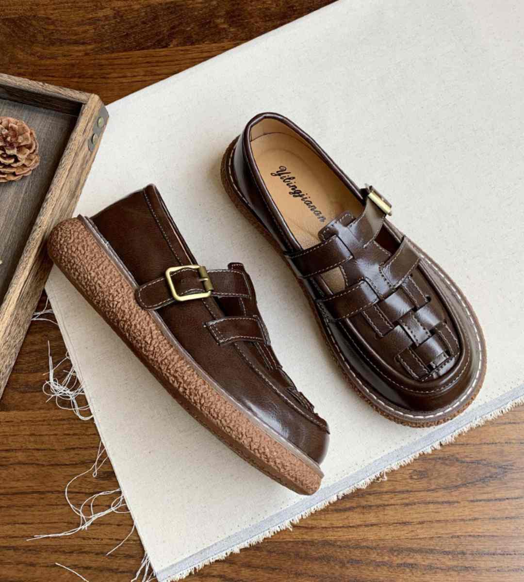 Spring Sneakers Leather Casual Sports Footwear