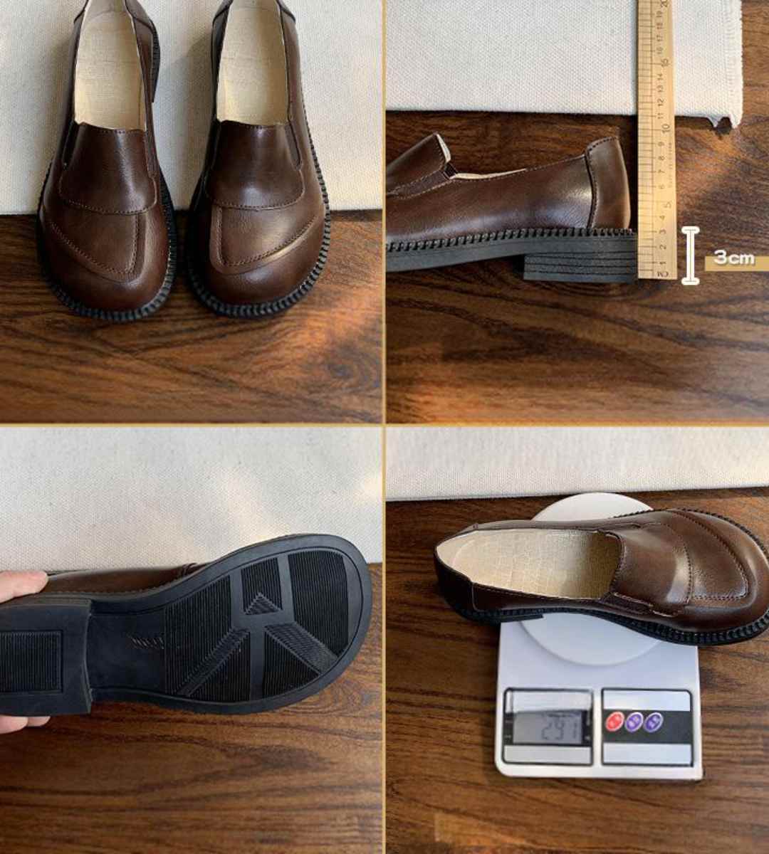 Autumn Casual Sneakers Leather Trendy Fashion Type