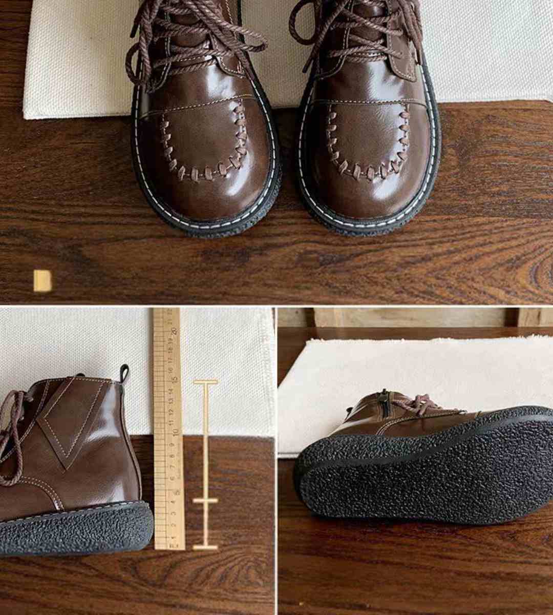 Winter Boots Leather Casual Stylish All-purpose