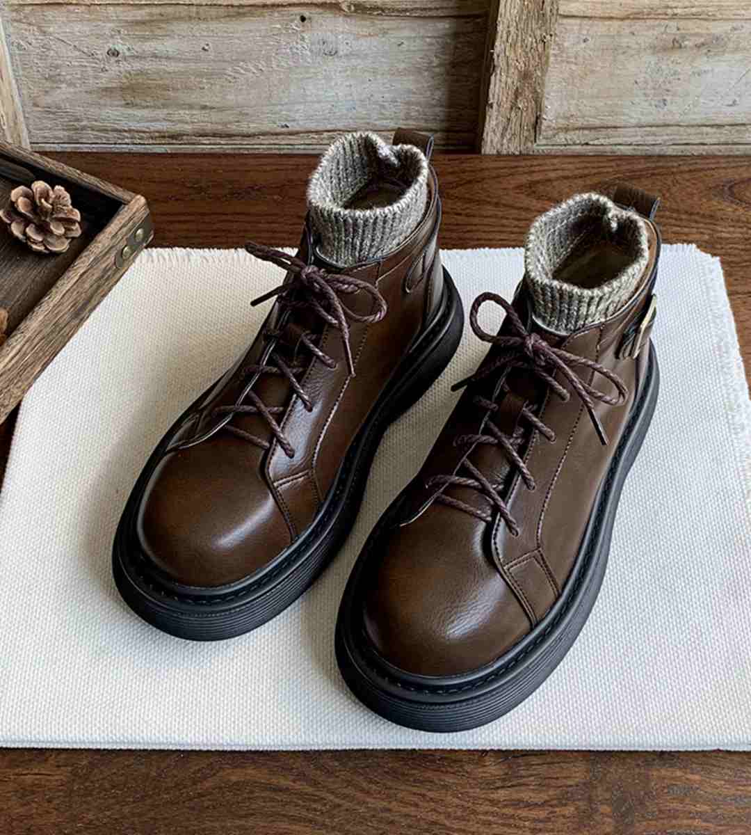 Spring Sneakers Leather Casual Sport Shoes