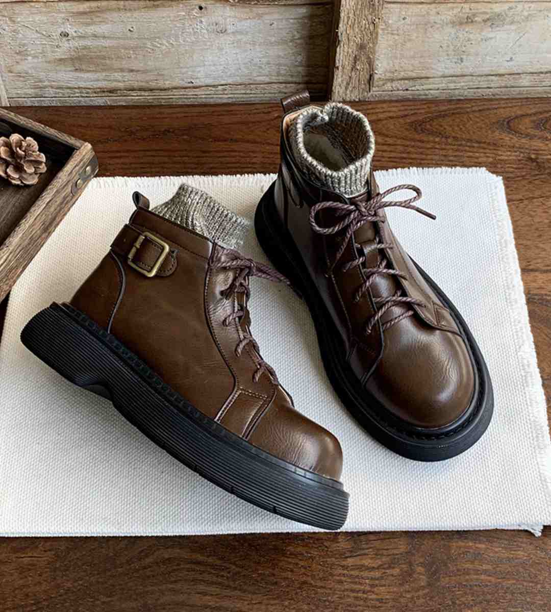 Spring Sneakers Leather Casual Sport Shoes