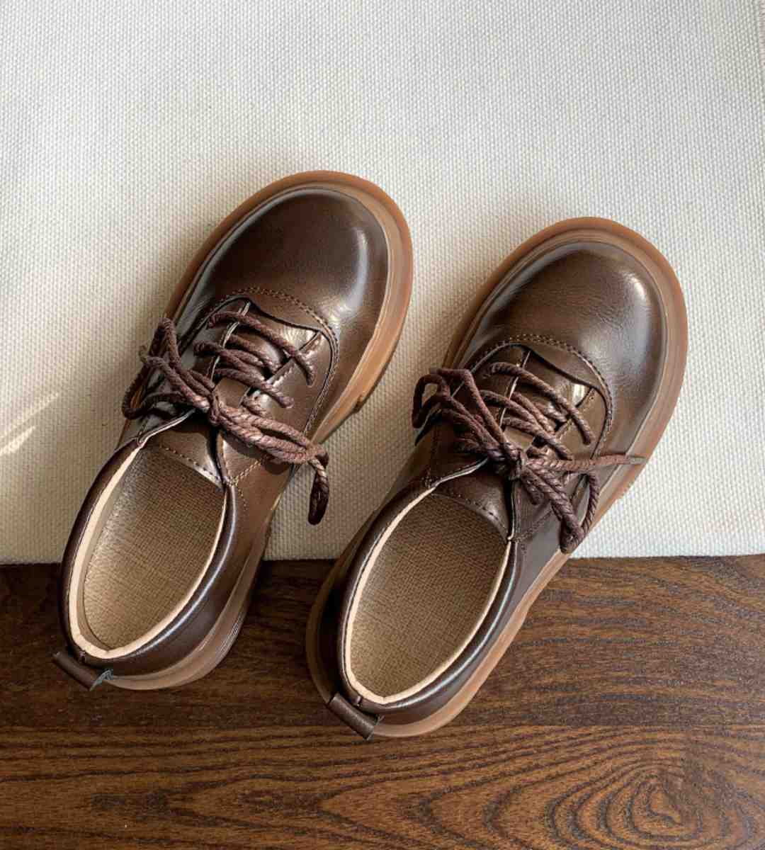 autumn casual shoes leather stylish sneakers athletic