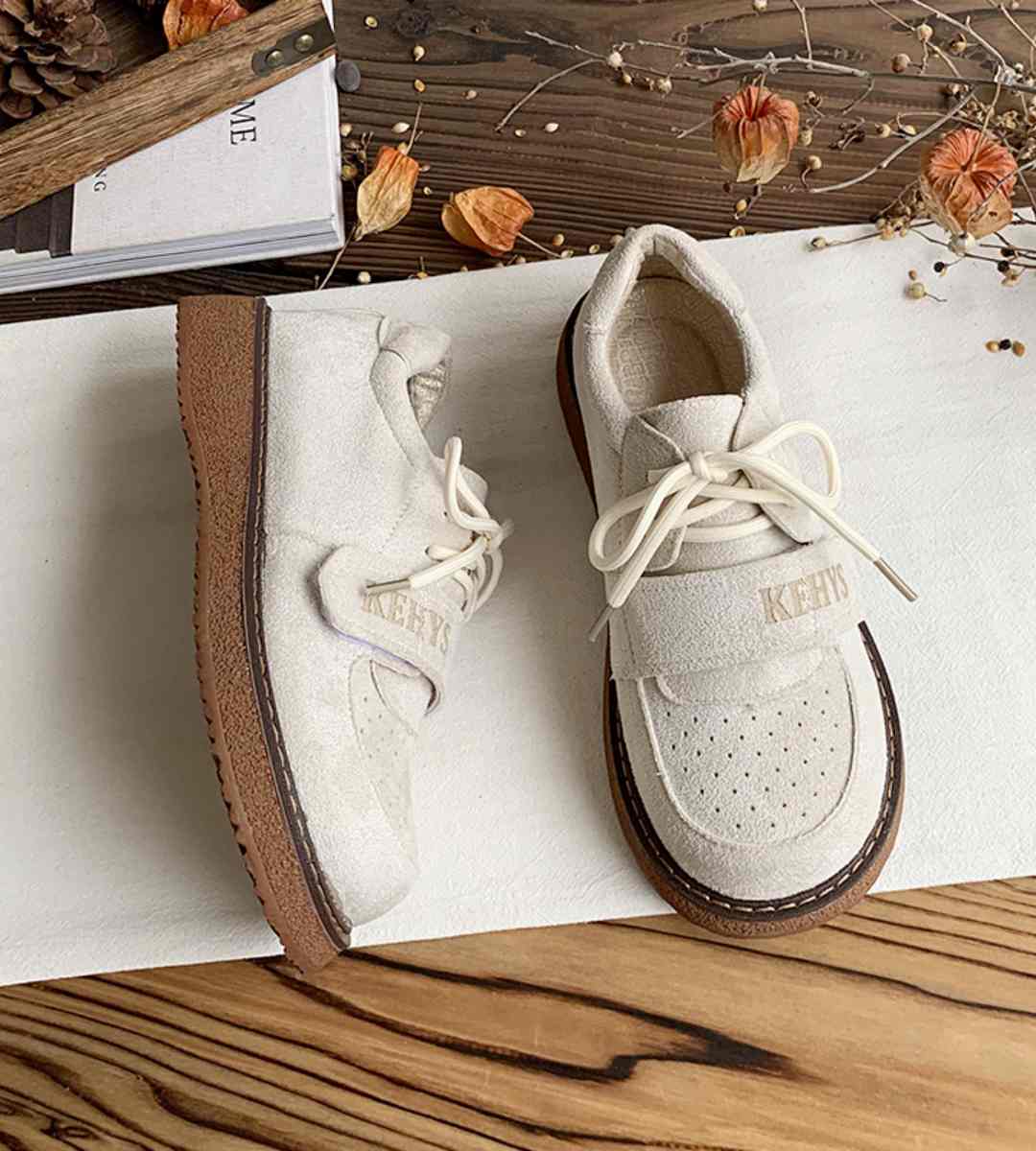 Round-headed Martin boots women's British wind boots warm cotton boots