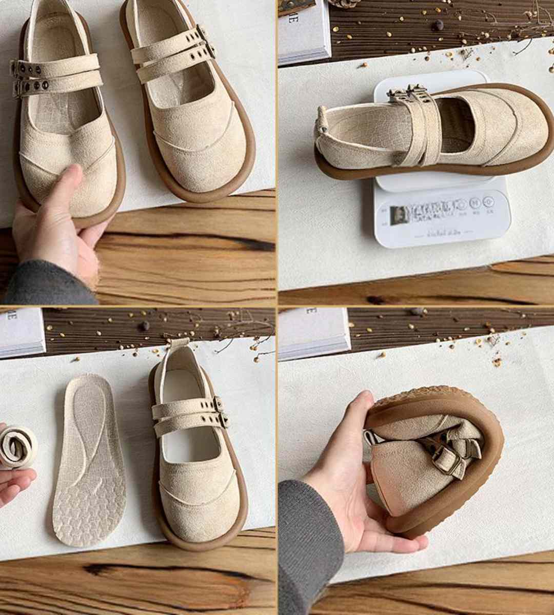 Winter Boots Leather Casual Warm Waterproof Outdoor Footwear