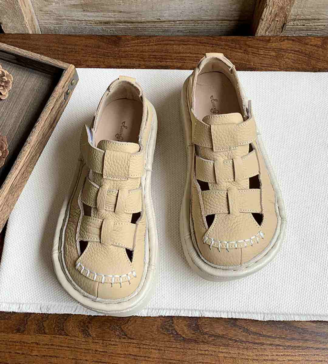 Spring Sneakers Leather Casual Sport Footwear