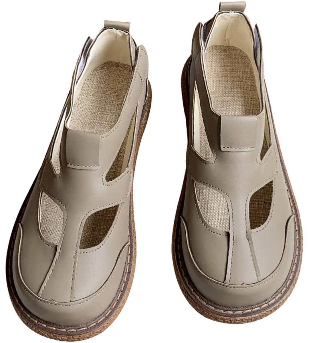 Summer Casual Sneakers Leather Fashion Sports Shoes