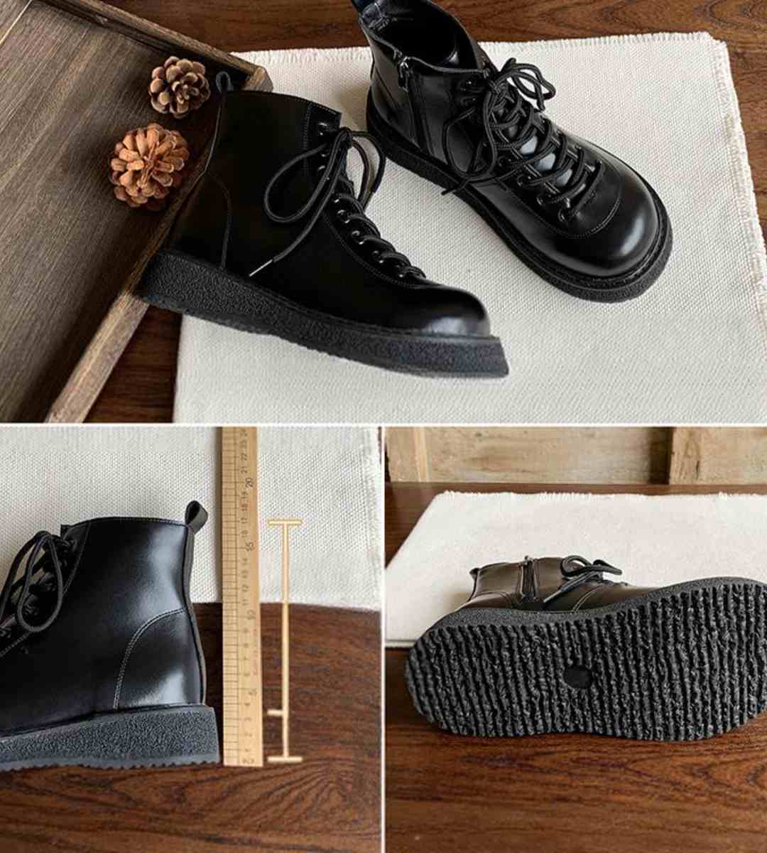 Autumn Casual Sneakers Leather Trendy Sports Footwear