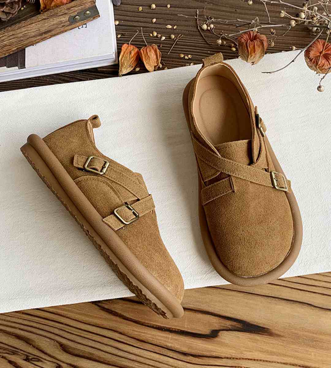 Winter Boots Leather Casual Ankle Waterproof Fashion Outdoor