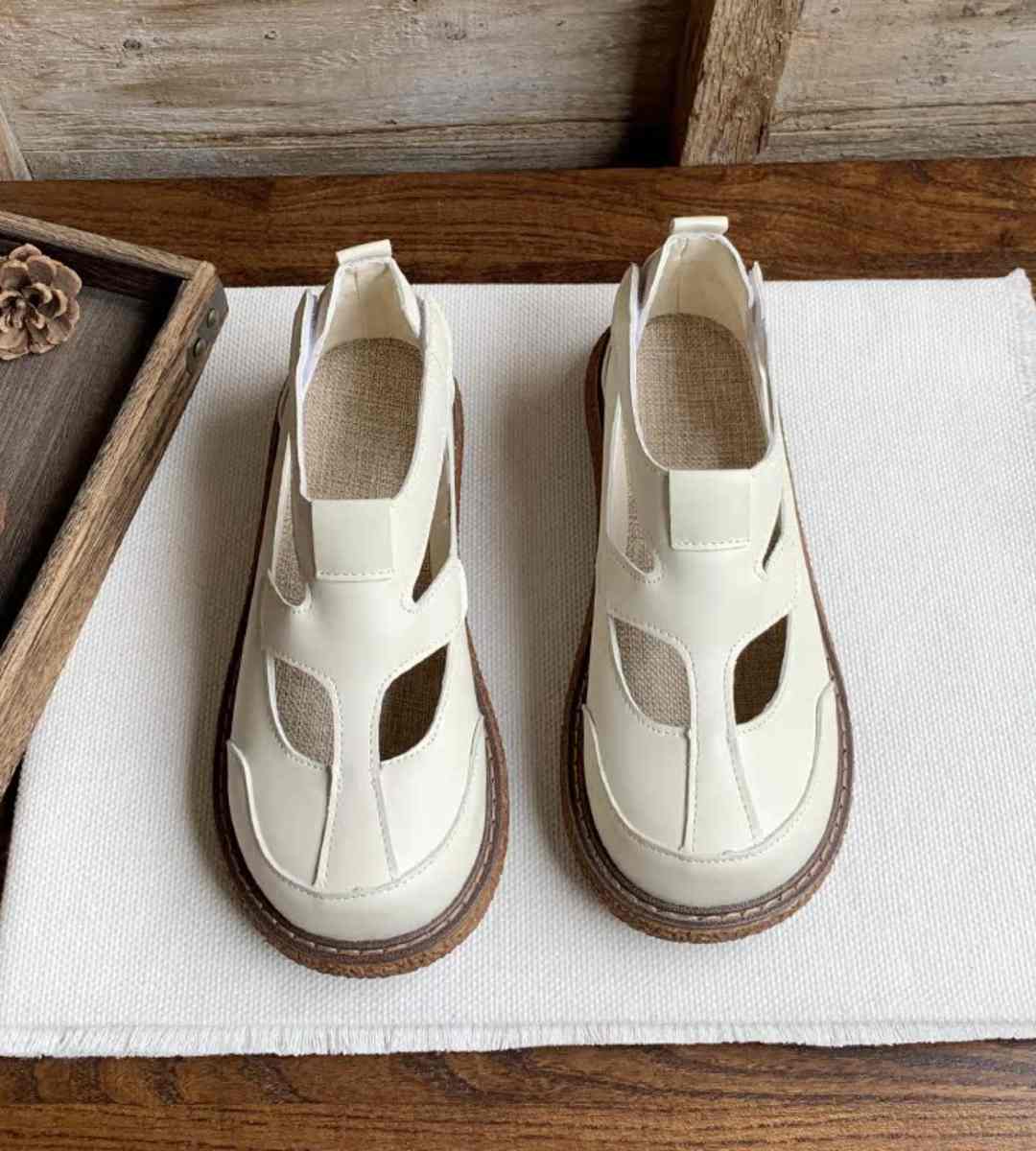 Summer Casual Sneakers Leather Fashion Sports Shoes