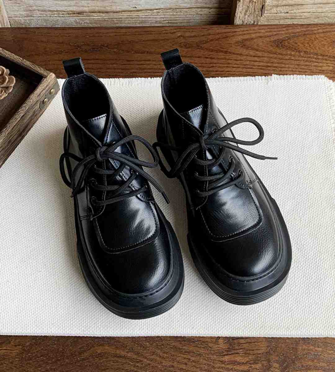 Autumn Casual Sneakers Leather Stylish Comfortable Footwear