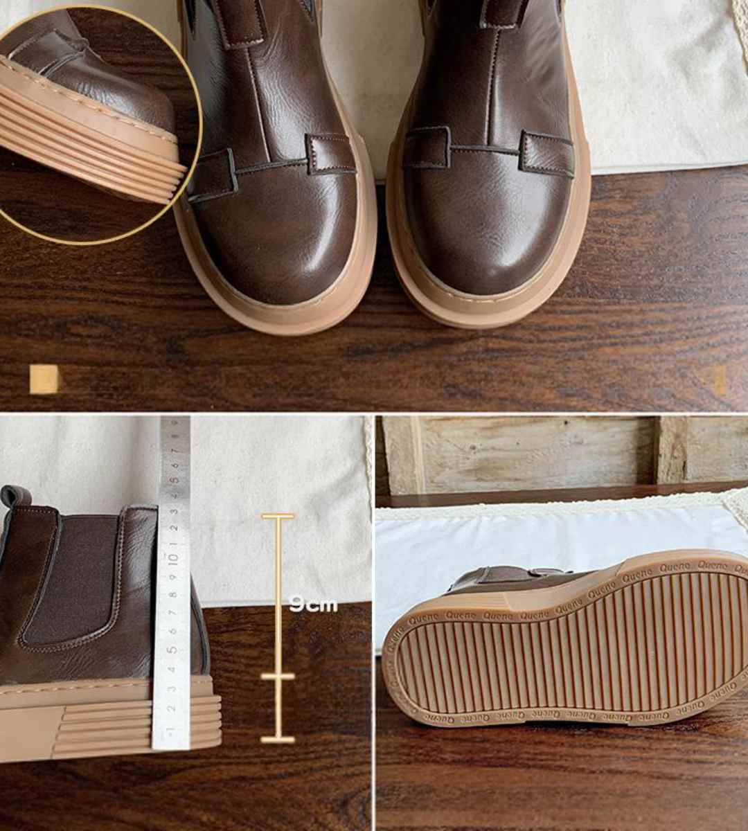 Winter Boots Leather Casual Fashionable Ankle Boot