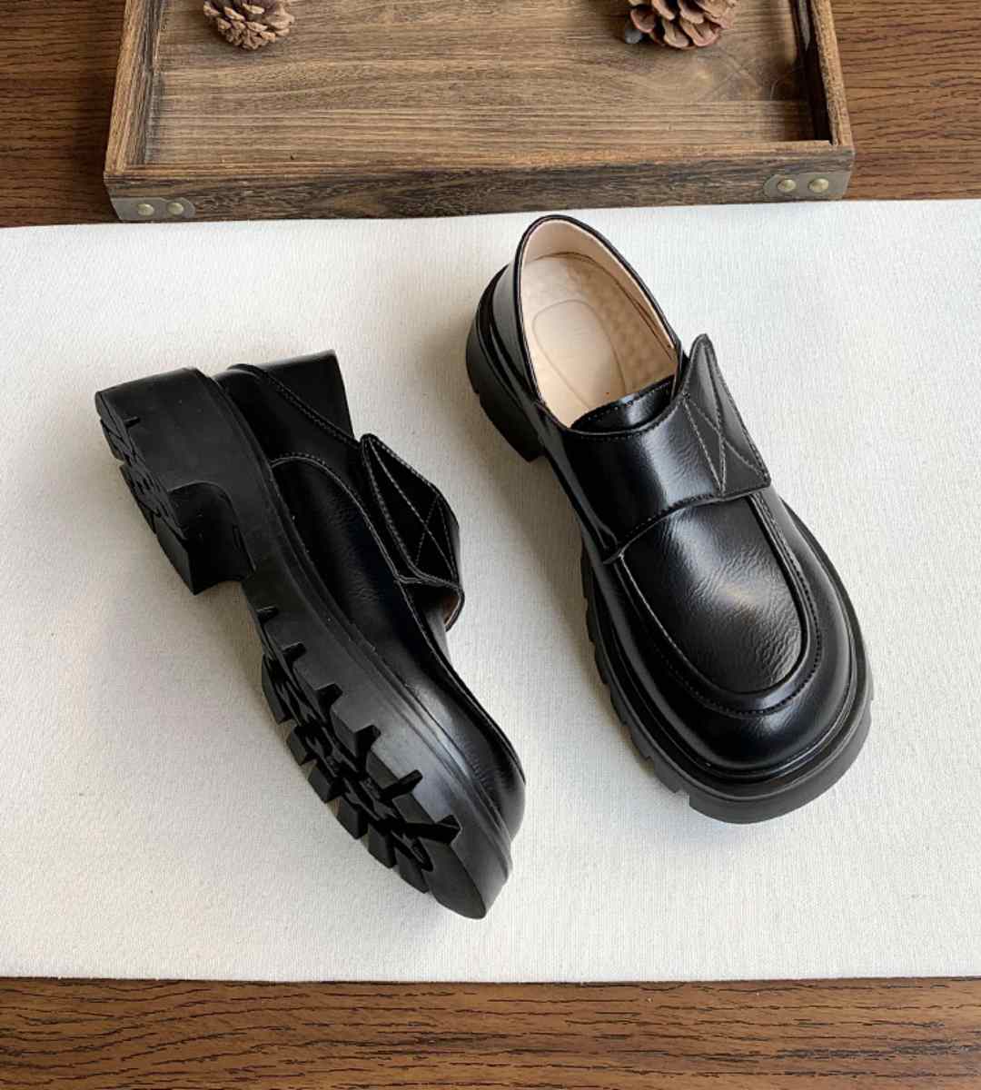 Autumn Casual Sneakers Leather Fashion Sports Shoes