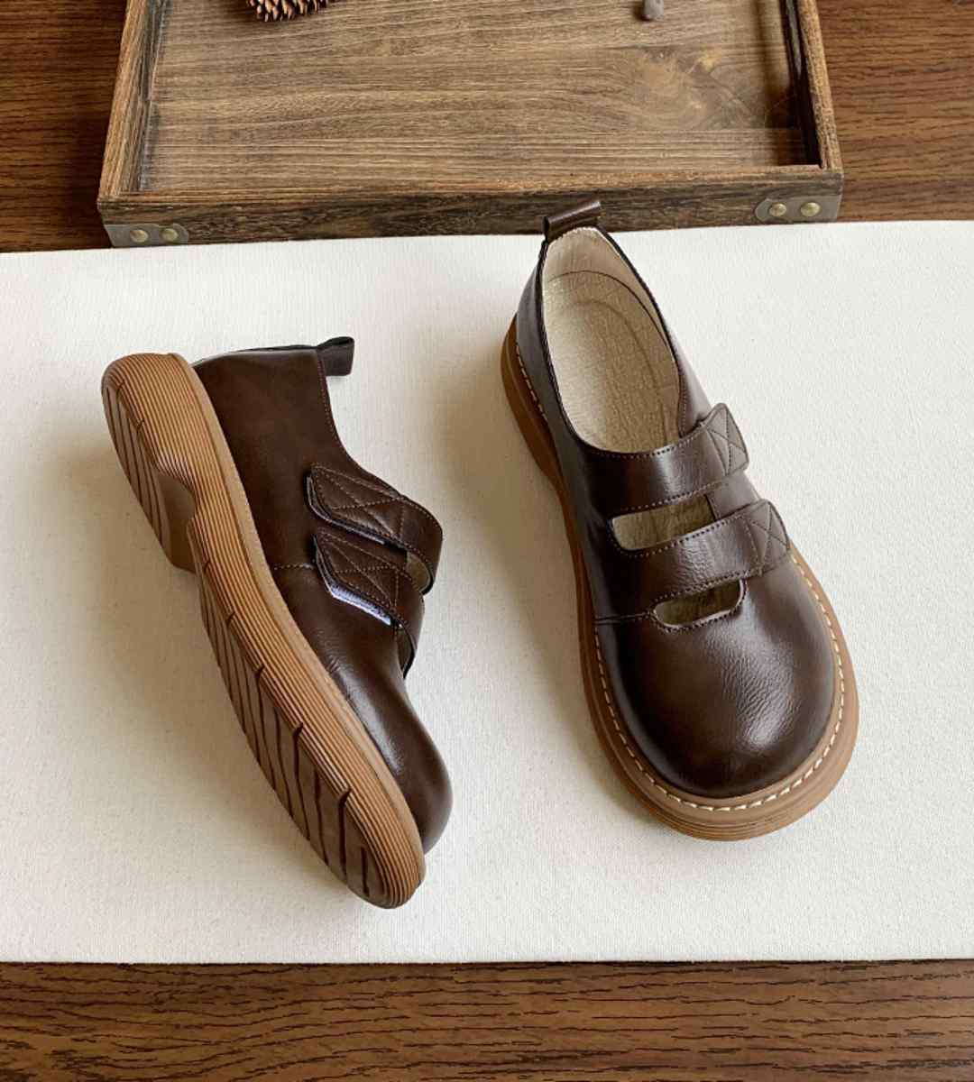 Spring Casual Sneakers Leather Sports Lightweight Comfort