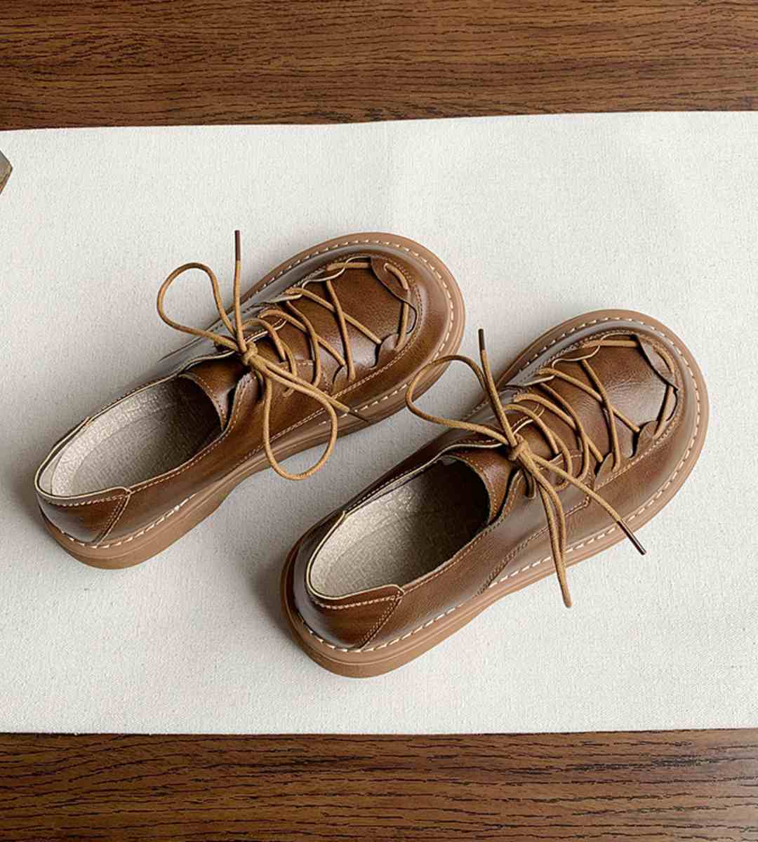 Fall Sneakers Leather Casual Sports