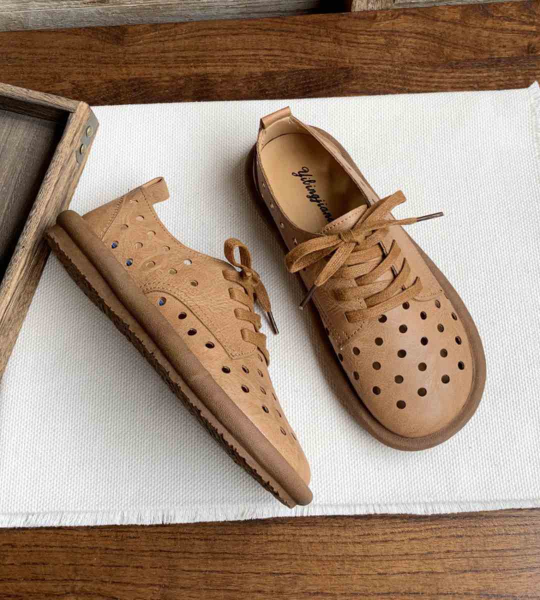 Autumn Sneakers Leather Casual Sports Shoes