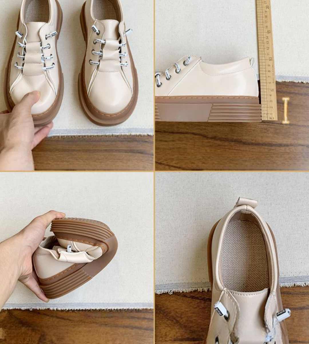 Autumn Casual Sneakers Leather Trendy Sports Shoes