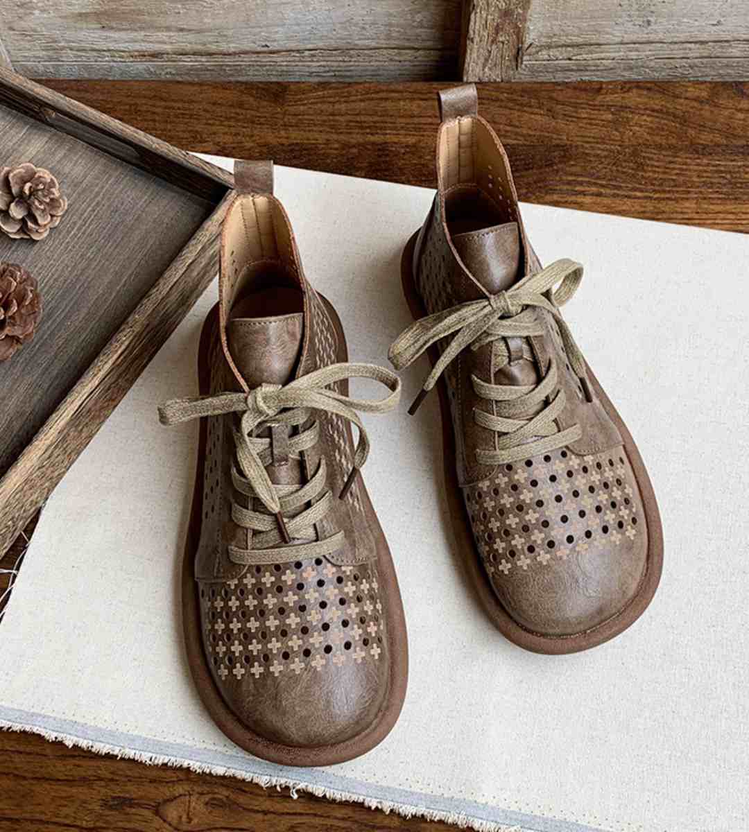 Spring Sneakers Leather Casual Running Shoes Comfortable Stylish