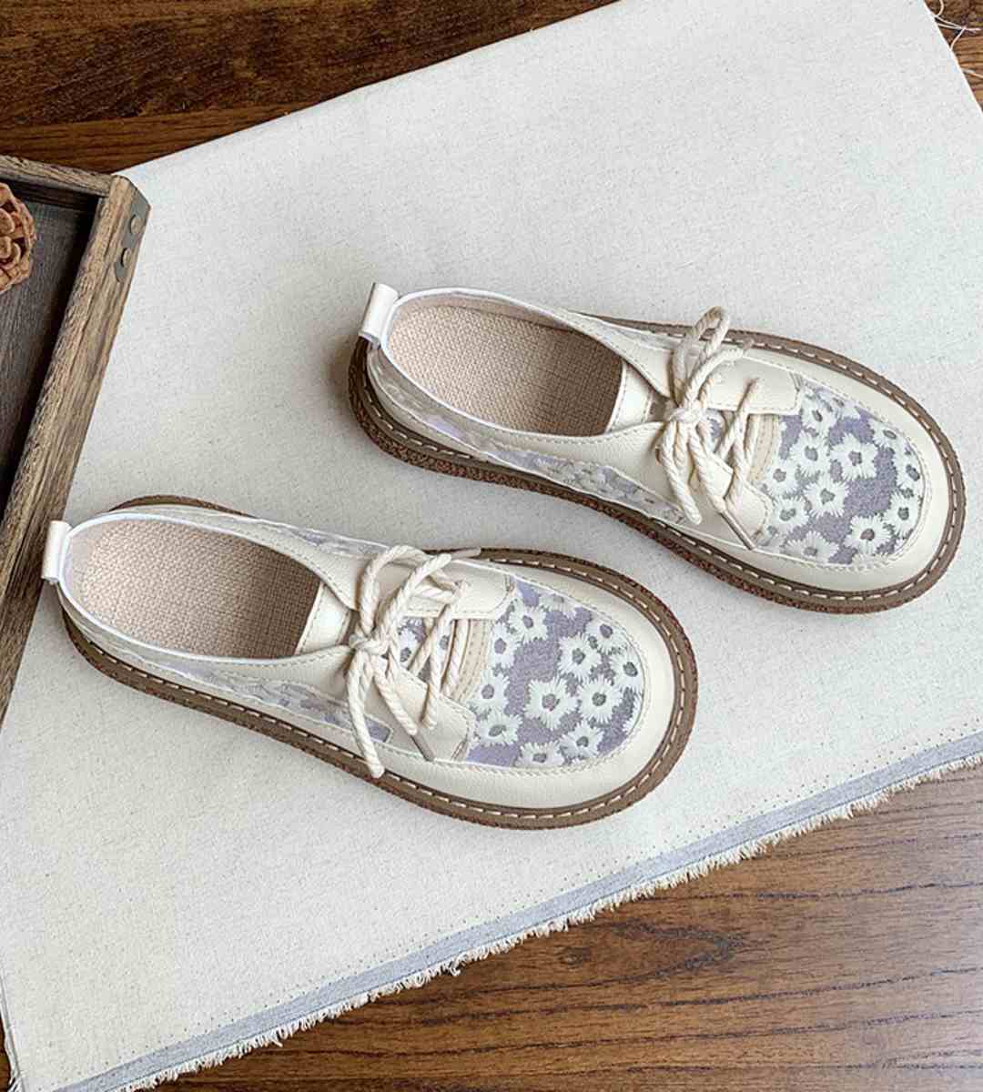 Spring Sneakers Leather Casual Footwear