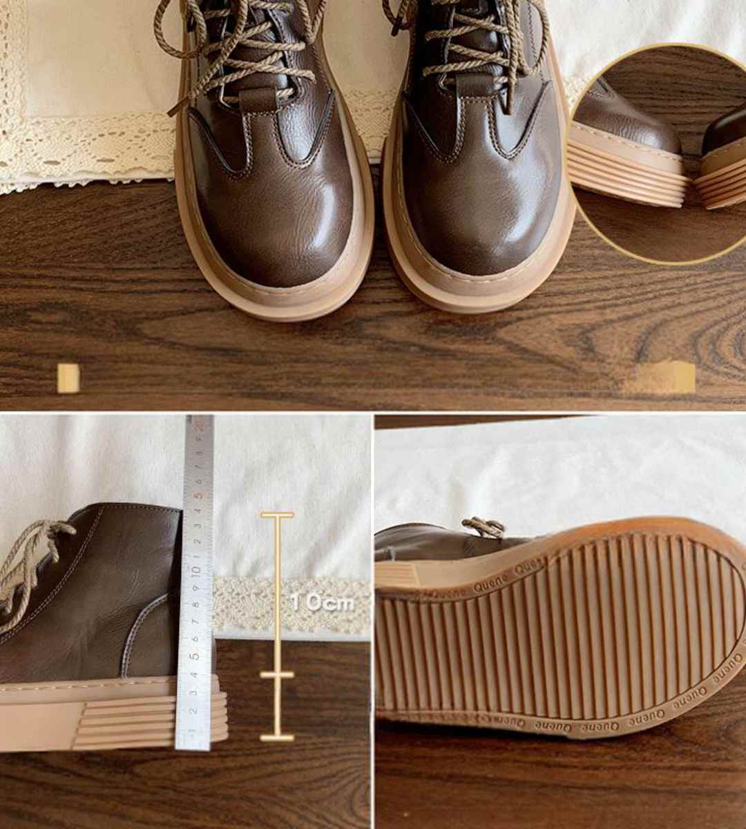 Spring Casual Sneakers Leather Stylish Sport Shoes