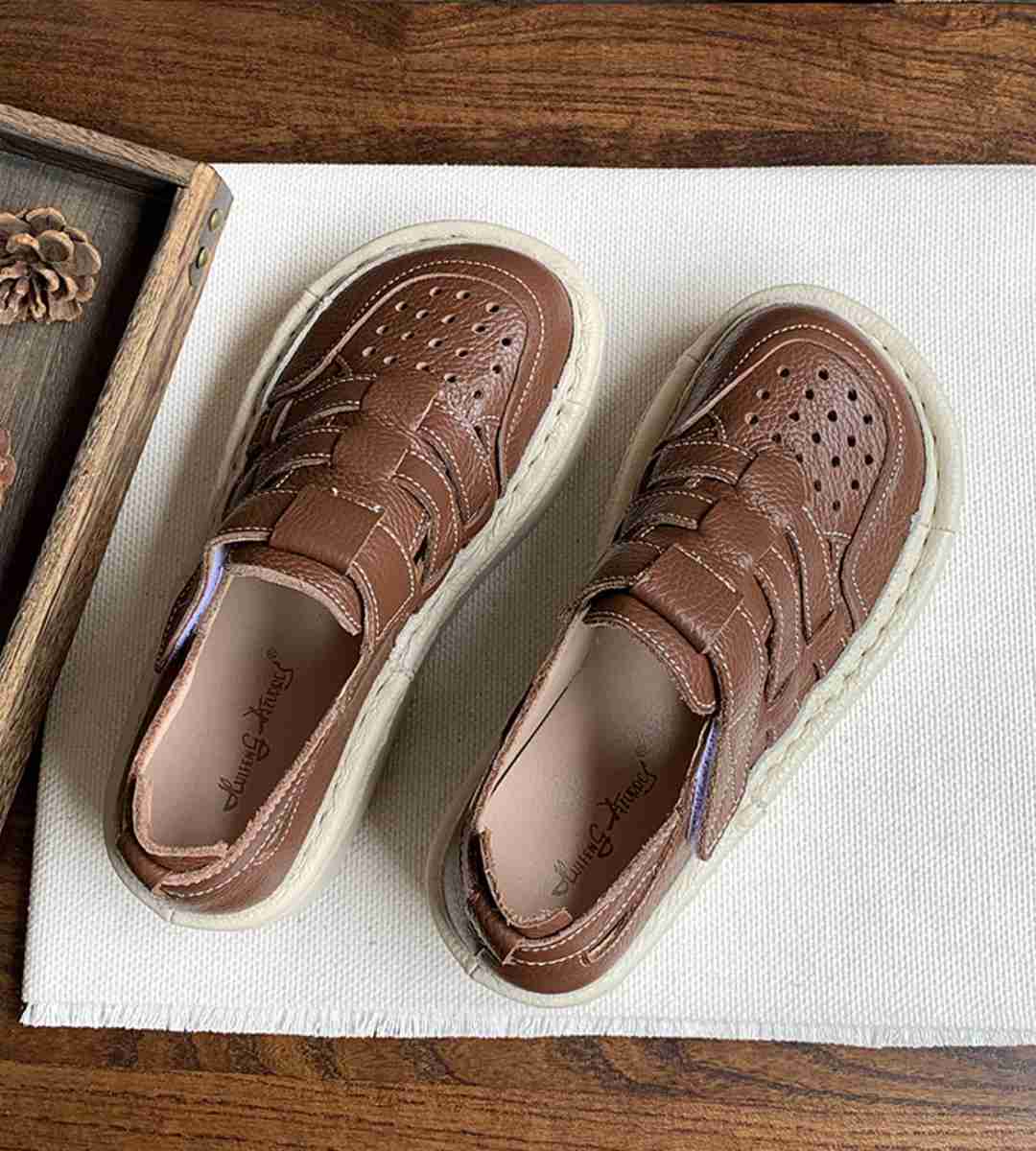 Autumn Casual Sneakers Leather Fashion Sports Shoes