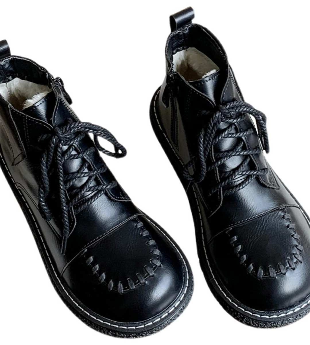 Winter Boots Leather Casual Stylish All-purpose