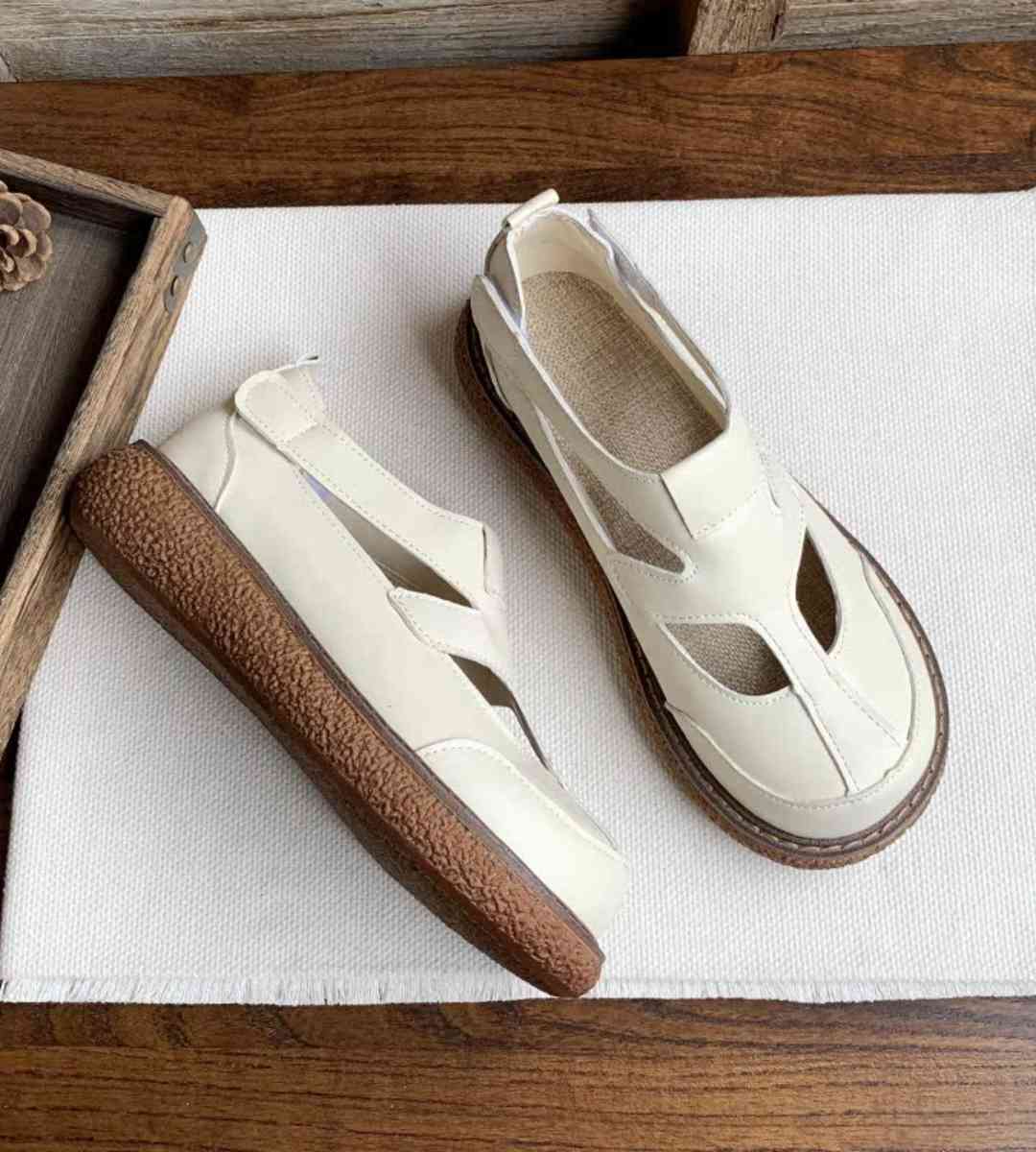 Summer Casual Sneakers Leather Fashion Sports Shoes