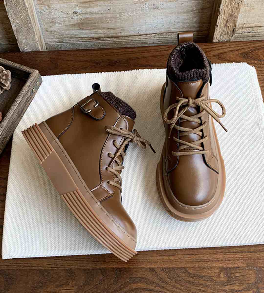 autumn casual shoes leather stylish sneakers for everyday use