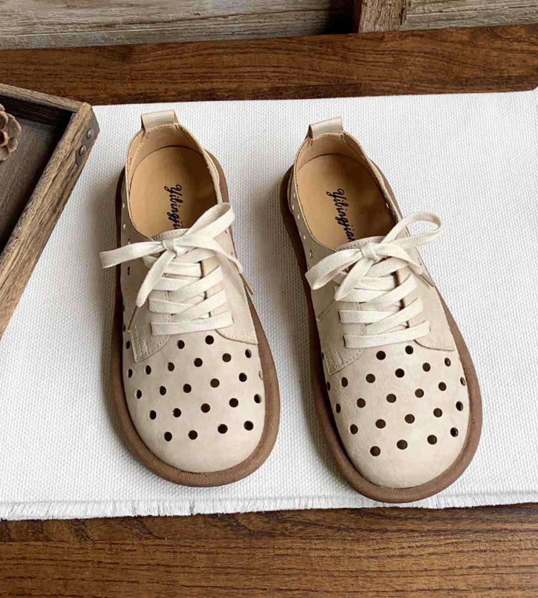 Autumn Sneakers Leather Casual Sports Shoes