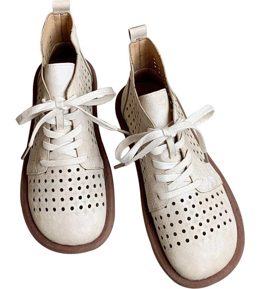 Spring Sneakers Leather Casual Running Shoes Comfortable Stylish