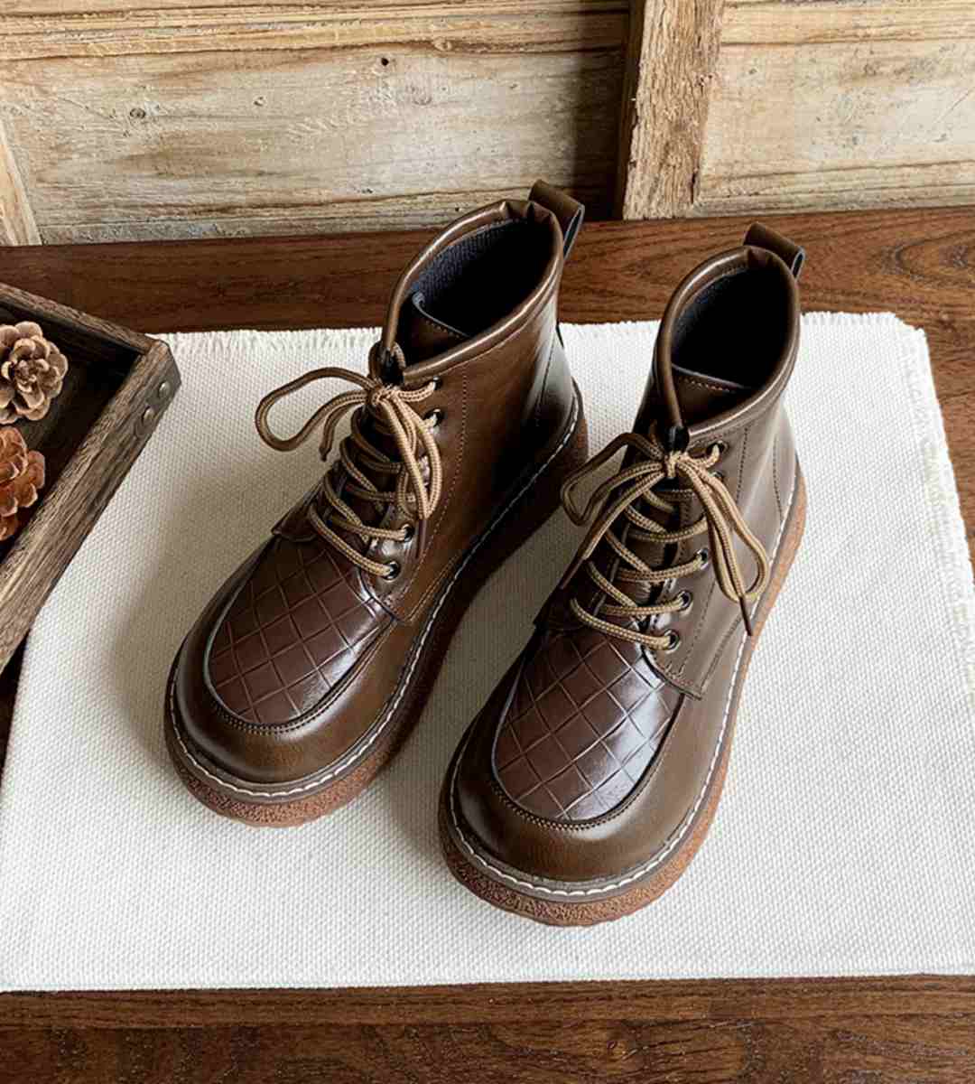 Spring Sneakers Leather Casual Sports Shoes