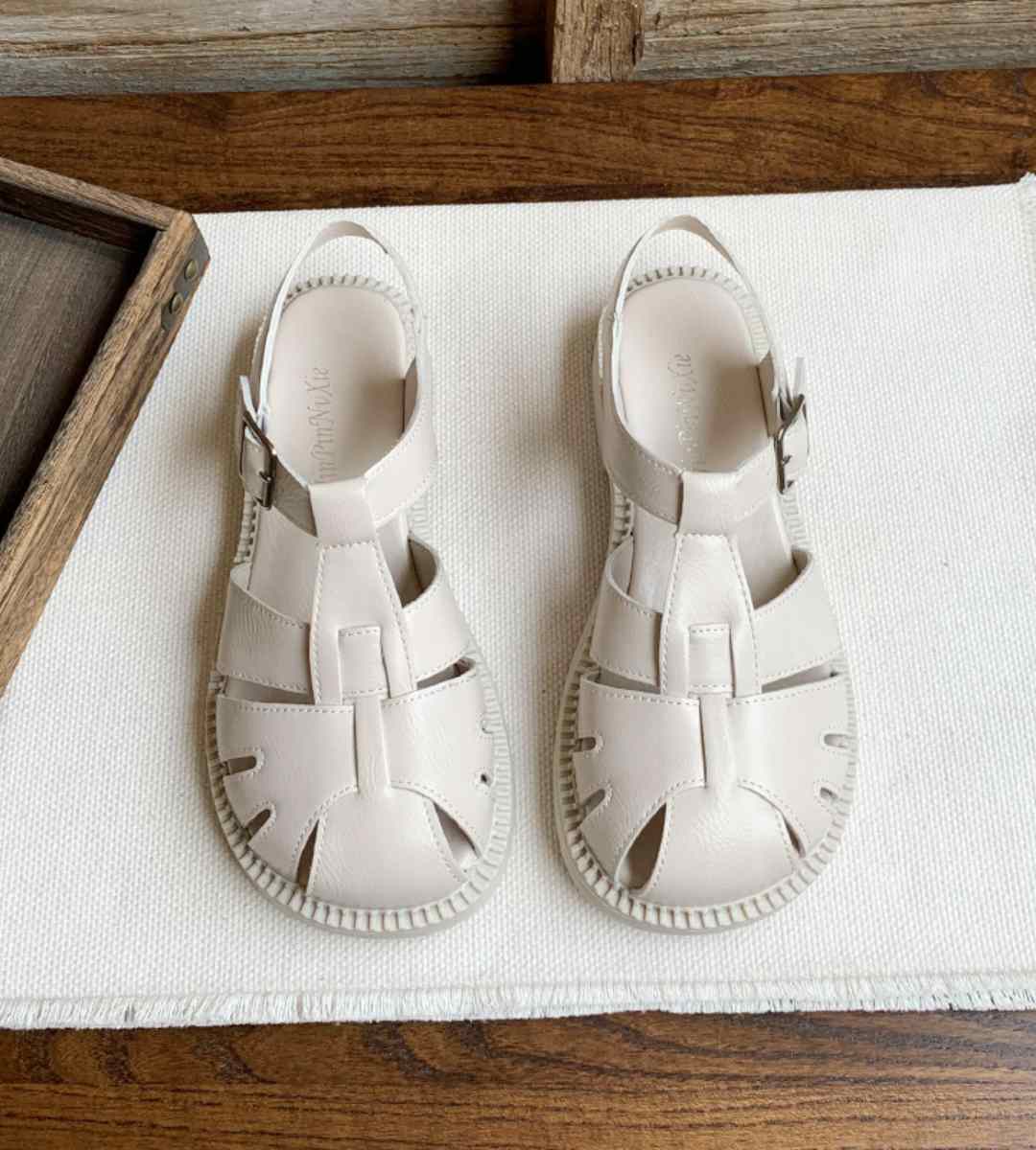 Summer Sandals Leather Casual Fashion Footwear