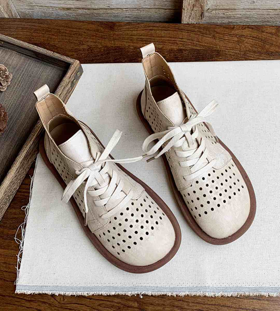 Spring Sneakers Leather Casual Running Shoes Comfortable Stylish