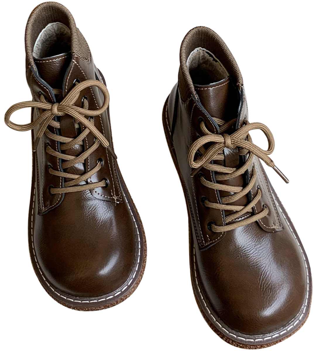 Winter Boots Leather Casual Waterproof Warm Ankle Shoes for Men