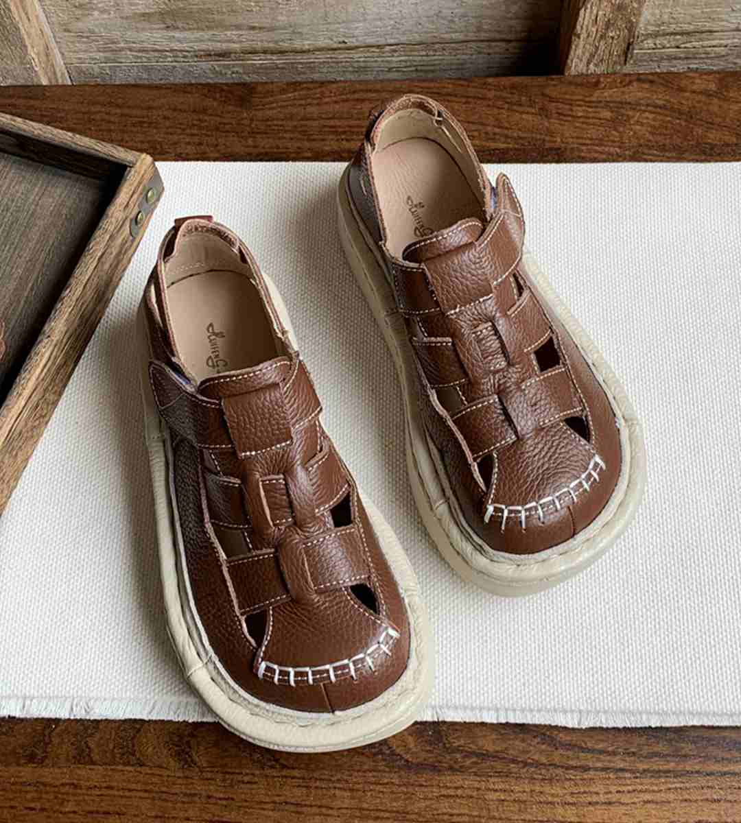 Spring Sneakers Leather Casual Sport Footwear