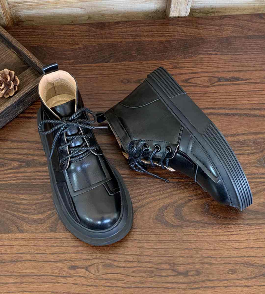 autumn sneakers leather casual sports footwear